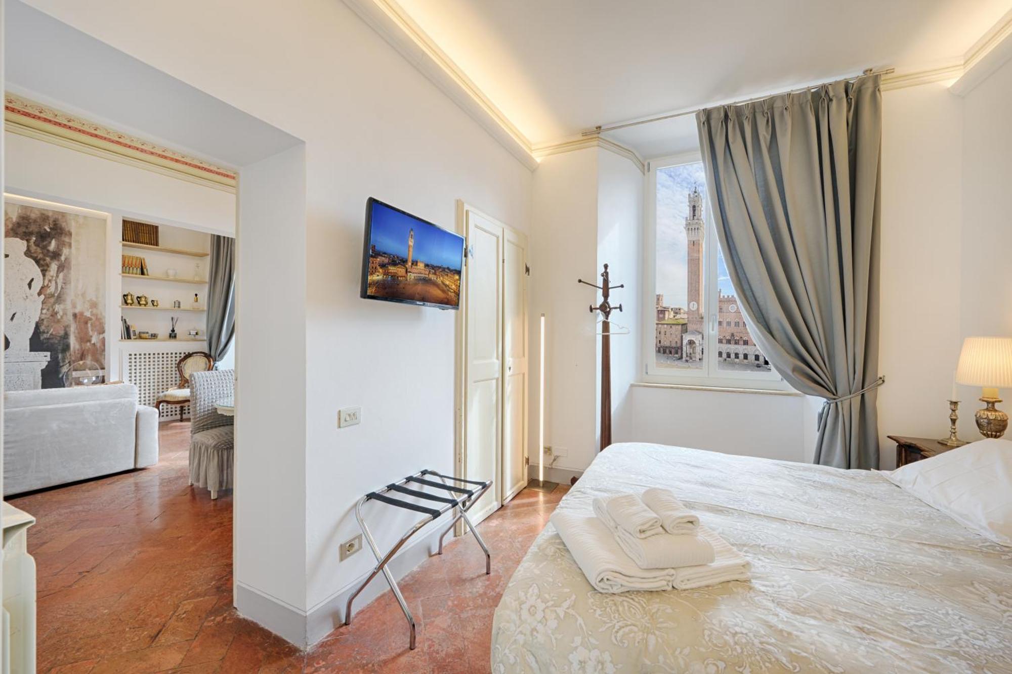 Apartmán Palazzo Lenzi Siena Exteriér fotografie