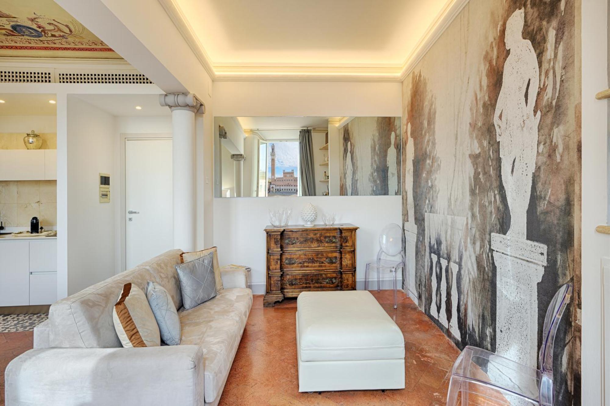 Apartmán Palazzo Lenzi Siena Exteriér fotografie