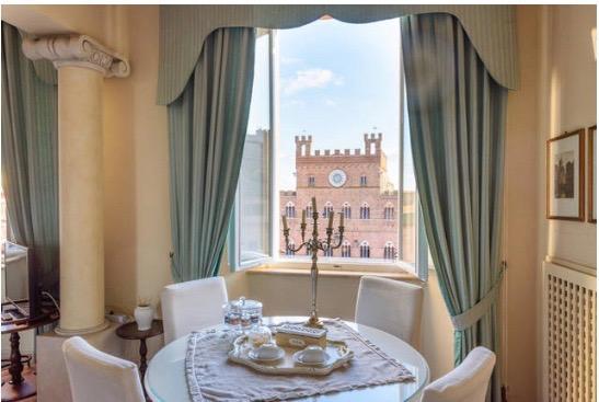 Apartmán Palazzo Lenzi Siena Pokoj fotografie